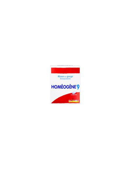 HOMEOGENE 9  40 comprimidos