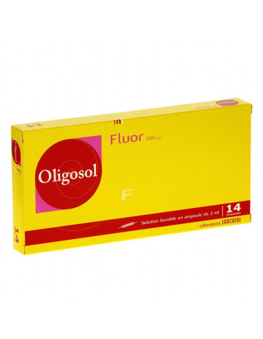 OLIGOSOL FLÚOR 28 AMP