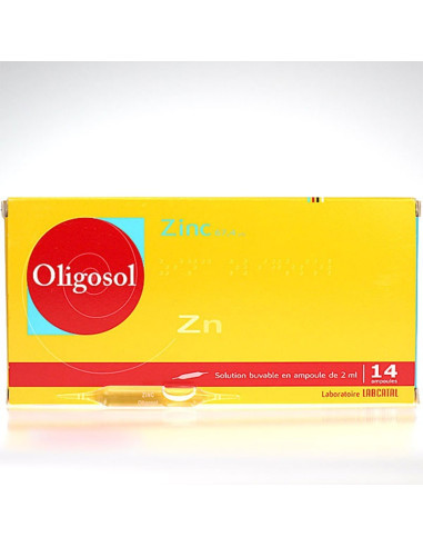 OLIGOSOL ZINC 28 AMPOLLAS