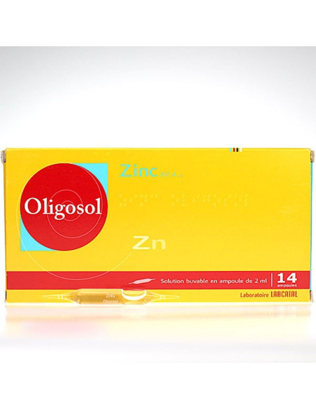 OLIGOSOL ZINC 28 AMPOLLAS