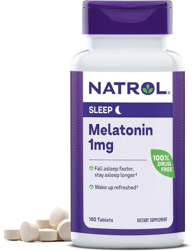 MELATONINA NATROL 1MG 180TAB