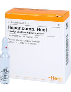 HEEL HEPAR COMPOSITUM 10 AMPOLLAS