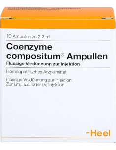 HEEL COENZYME COMPOSITUM 10 AMPOLLAS