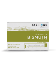 GRANIONS BISMUTO 10 AMPOLLAS